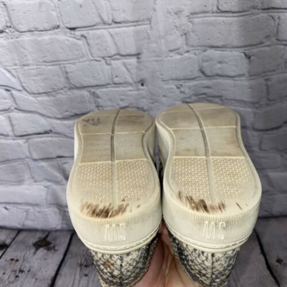 Stuart Weitzman Nuggets Snake Print Slip-Ons Wome… - image 6